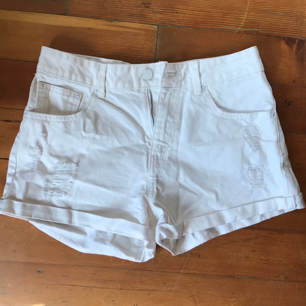 New White shorts